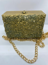 Load image into Gallery viewer, The “gold smoke” Purse