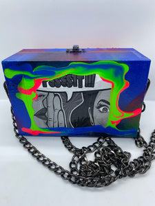 Pop-art Purse “Psst”